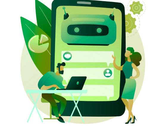 Image representing a Chatbot symbolizing Power Virtual Agents
