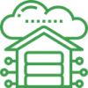 Icon representing integrated inventory management