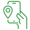 Icon representing a Mobile Tracking Application