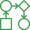 Icon representing Streamlined Workflow
