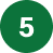 Green circular icon with a white number 5 and cursor overlay